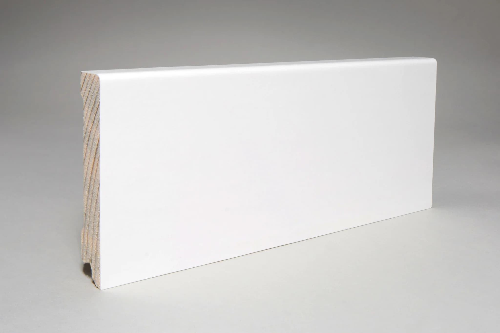 Sockelleiste 16x60x2400 mm Starkfolie weiß (5,39€/lfm)