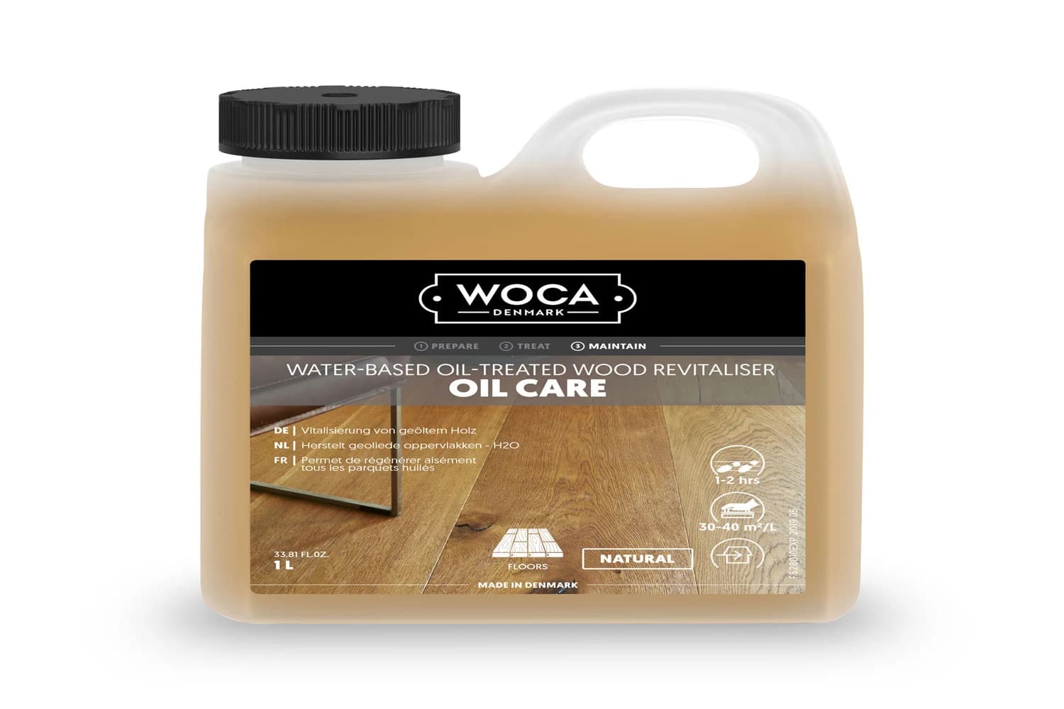 WOCA Öl Care Wasserbasiert Natur 1L
