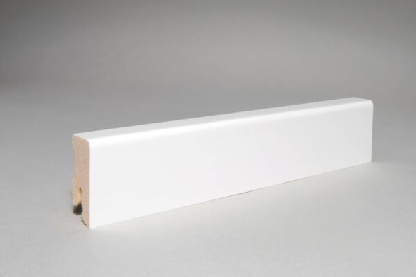 Sockelleiste 16x40x2400 mm Starkfolie weiß (4,15€/lfm)