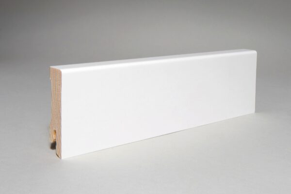 Sockelleiste 16x58x2400 mm Starkfolie weiß (4,15€/lfm)